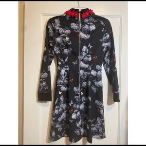 ted baker narnia collar dress